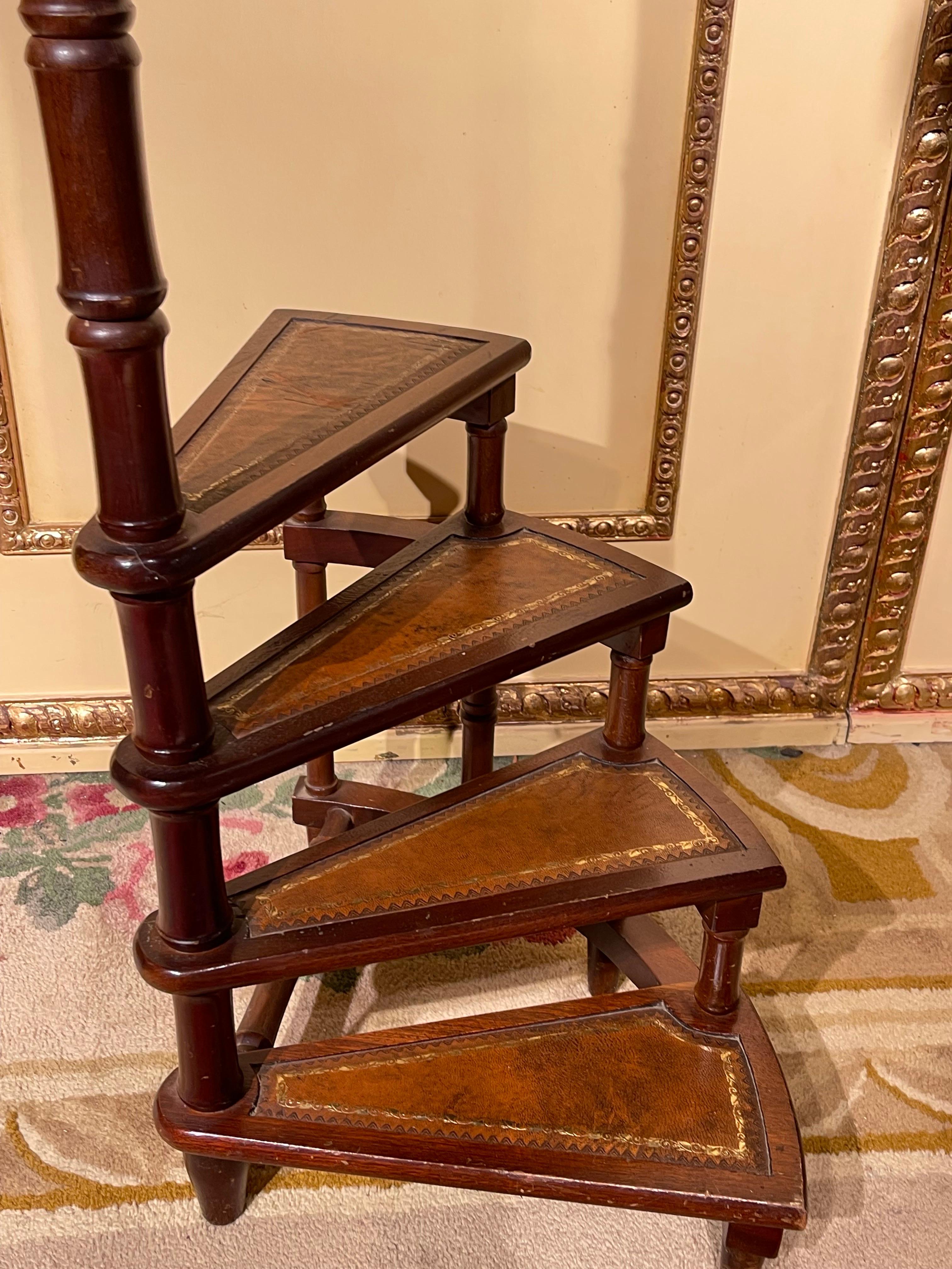 library ladder antique