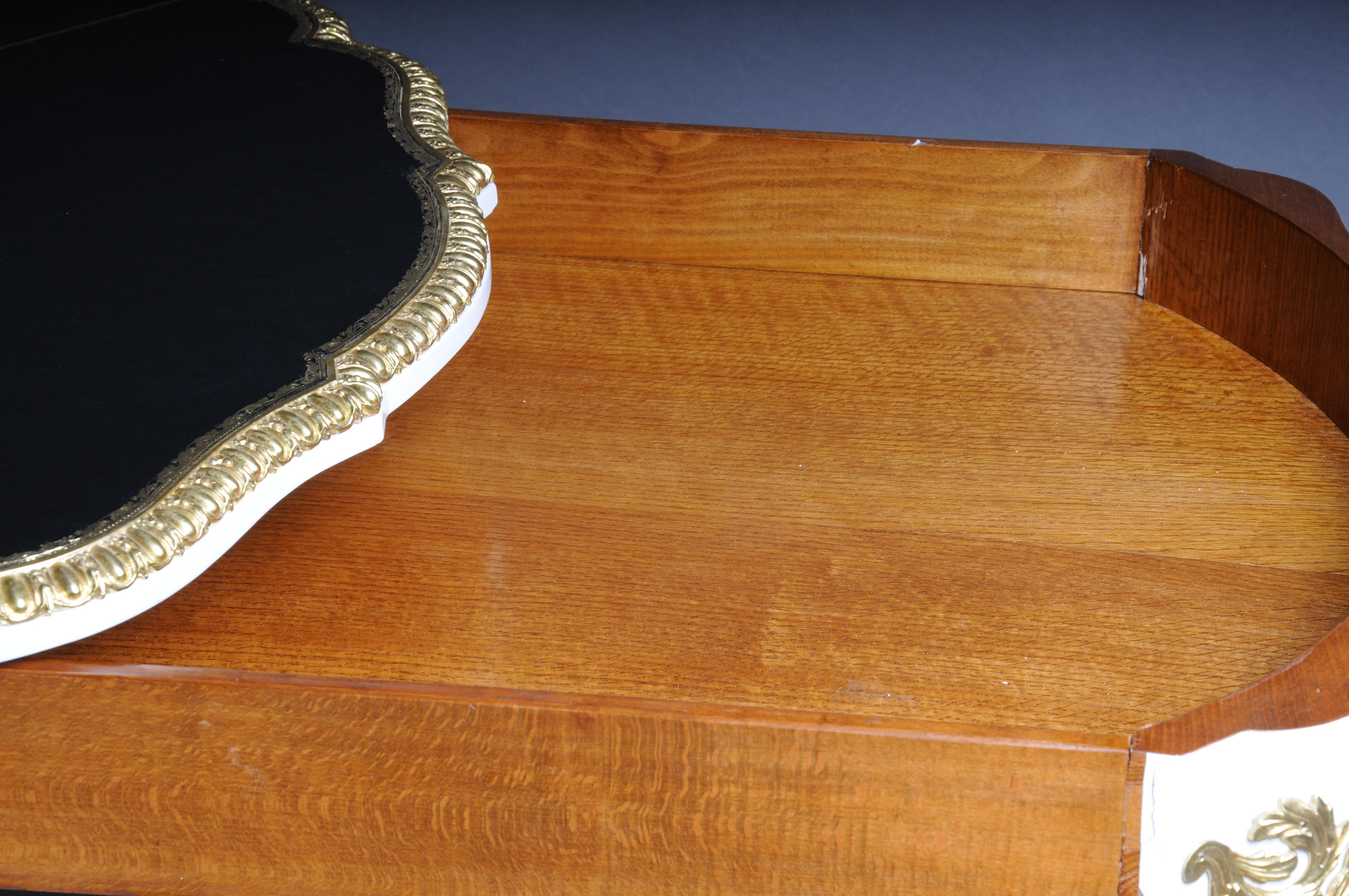 Siglo XX Antique Louis XV Style French Salon Table Bronzed en venta 5