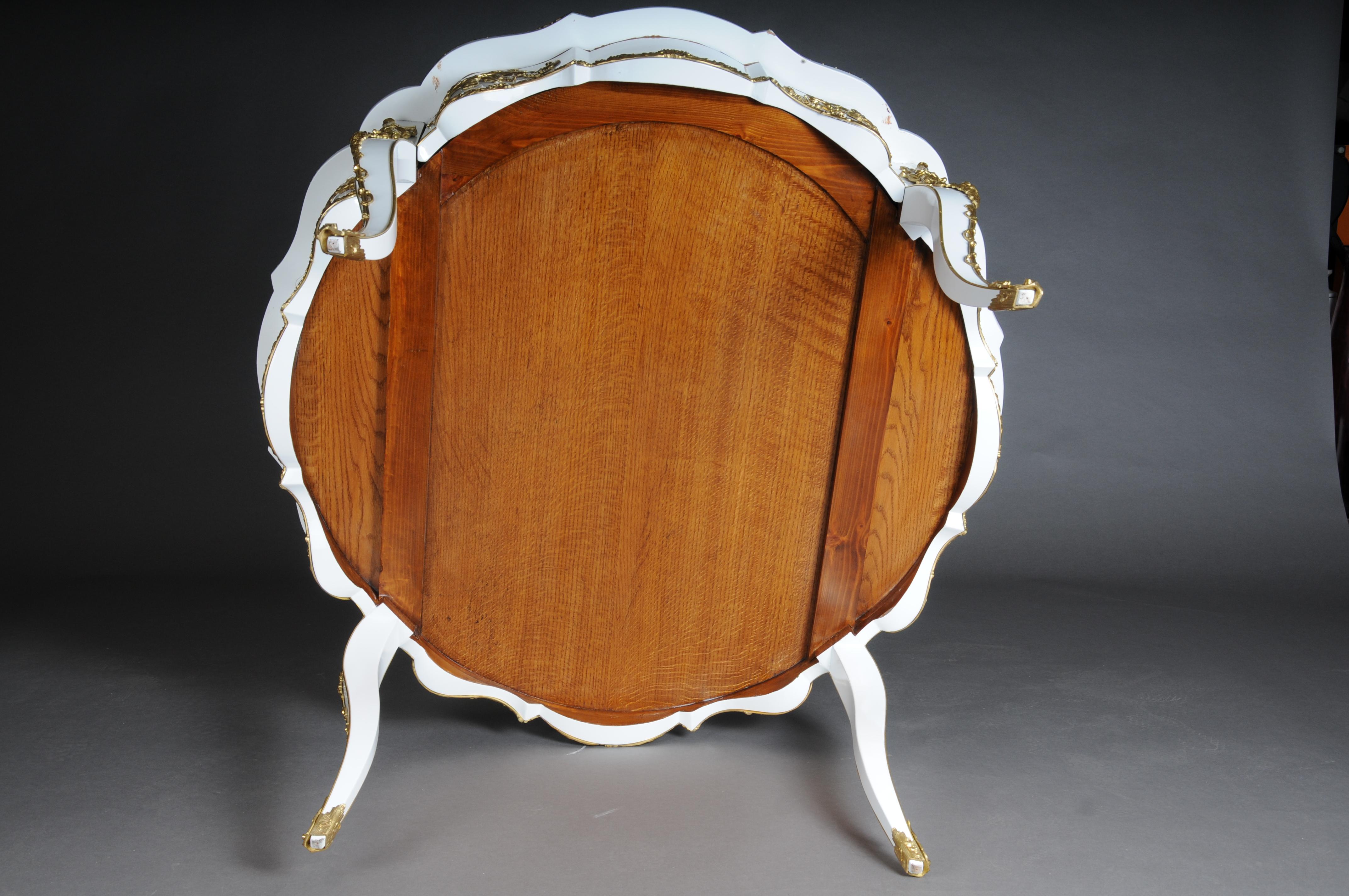 Siglo XX Antique Louis XV Style French Salon Table Bronzed en venta 10