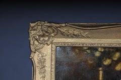 20th Century Antique Musical Oil Painting Carl Friedrich Koch