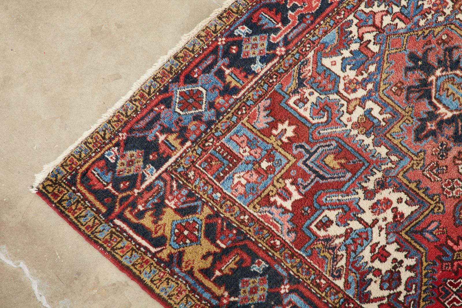 20th Century Antique Persian Heriz Carpet 4