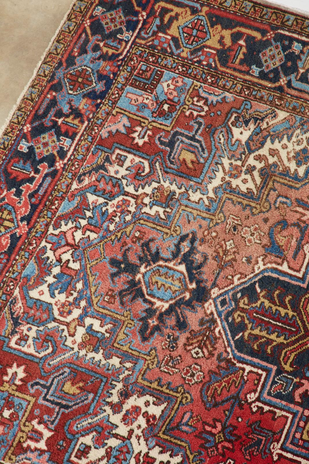 20th Century Antique Persian Heriz Carpet 5