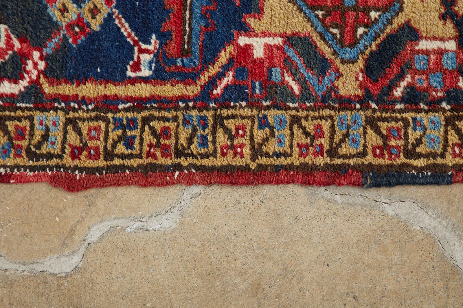 20th Century Antique Persian Heriz Carpet 8
