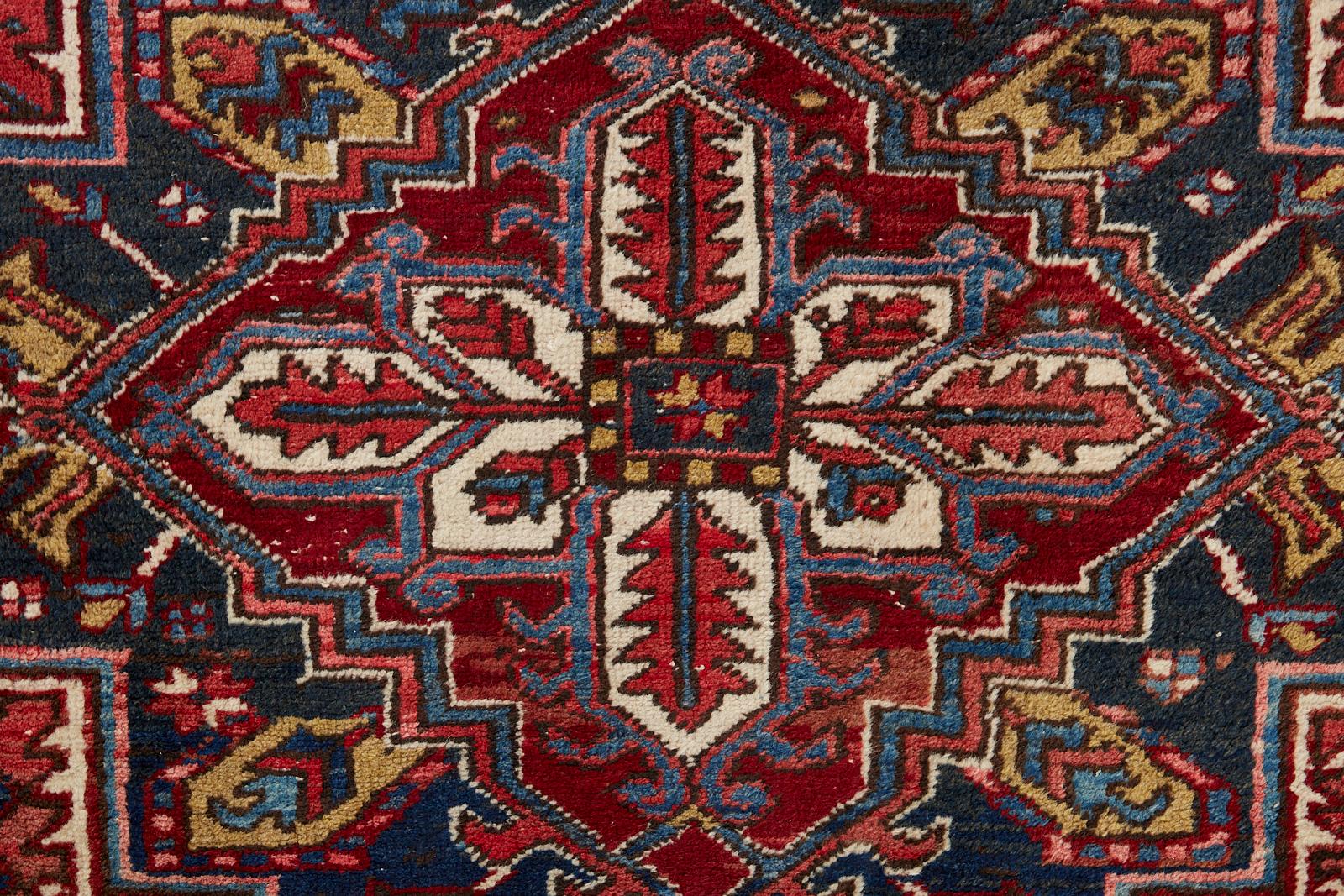 20th Century Antique Persian Heriz Carpet 10
