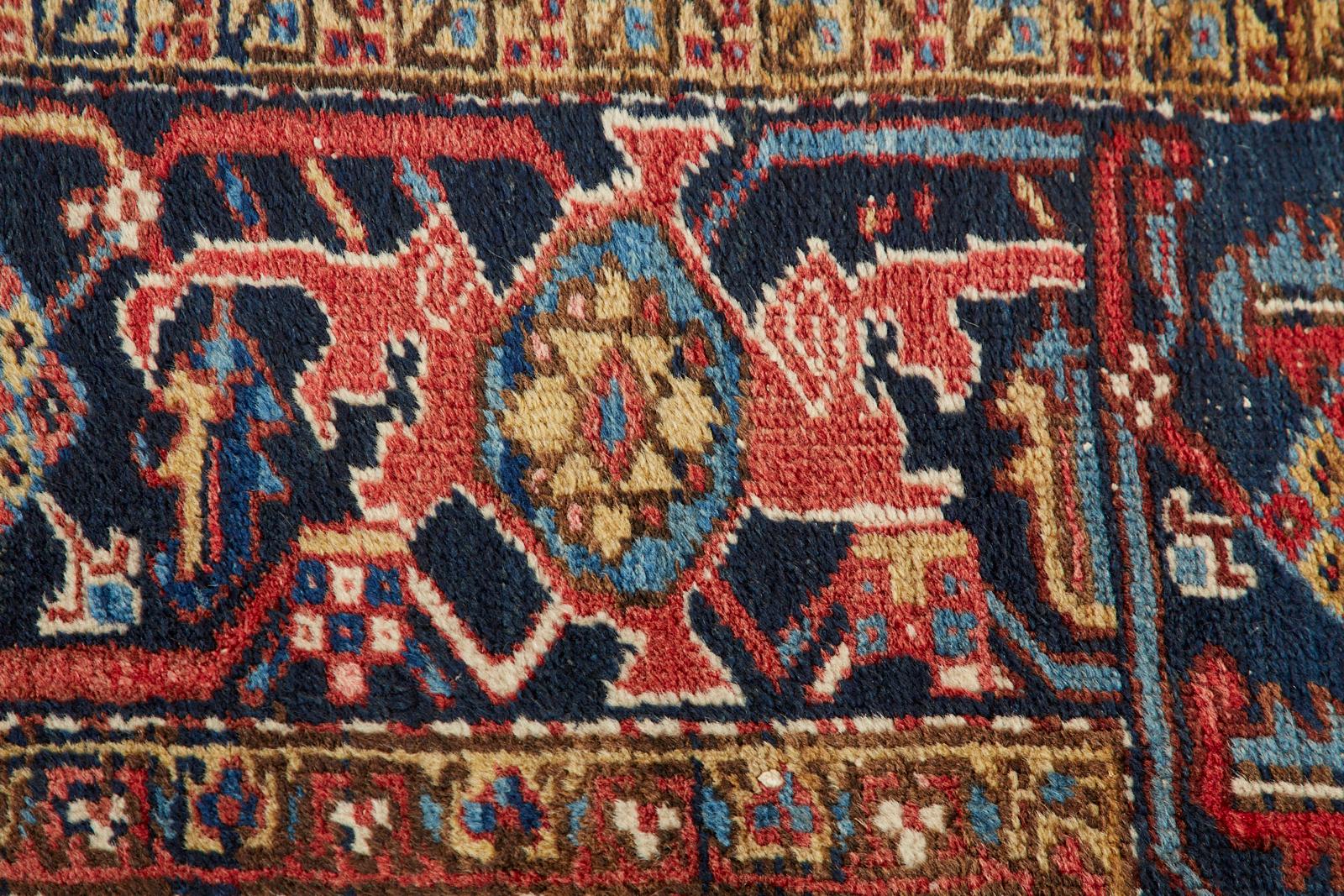 20th Century Antique Persian Heriz Carpet 12