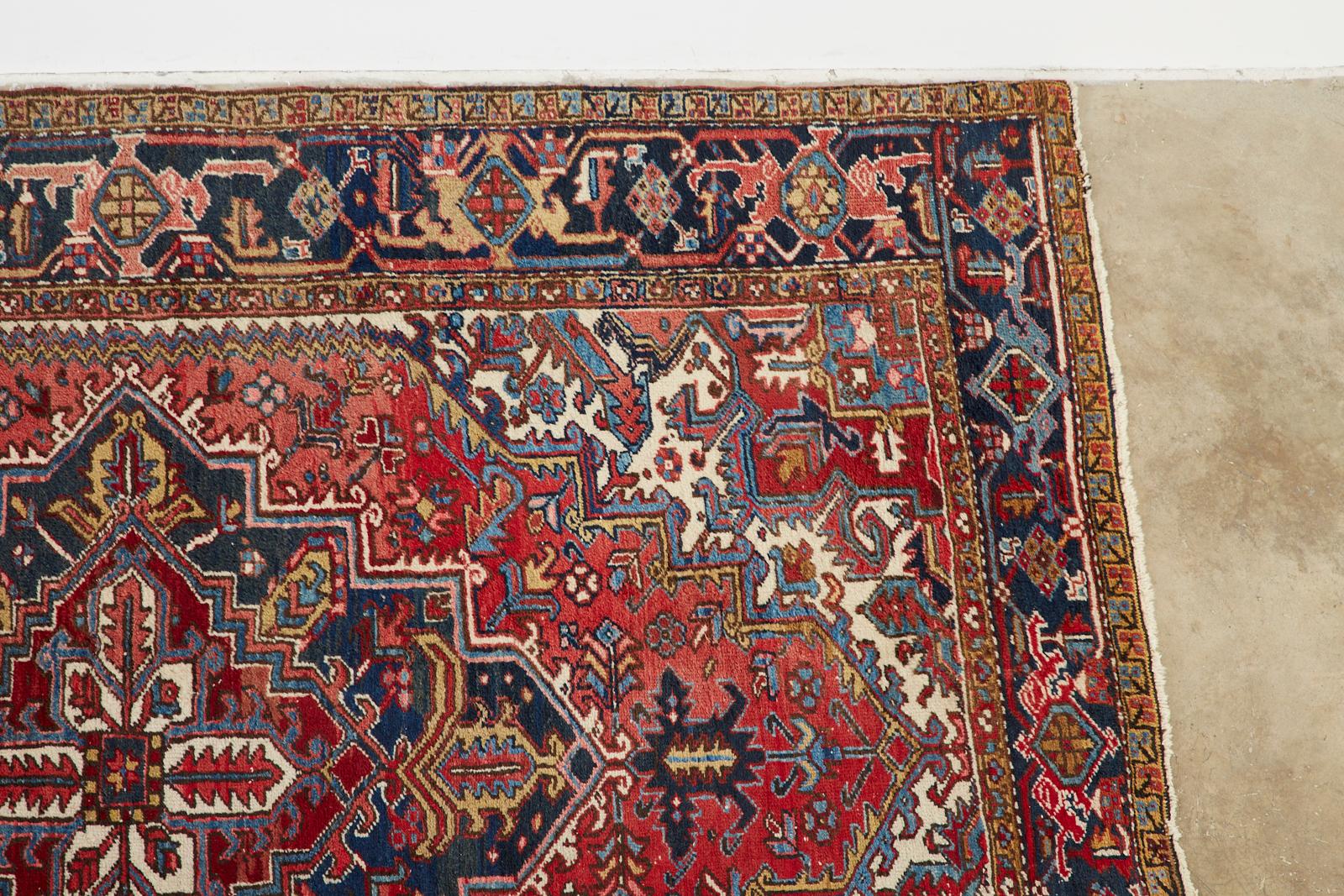 20th Century Antique Persian Heriz Carpet 2