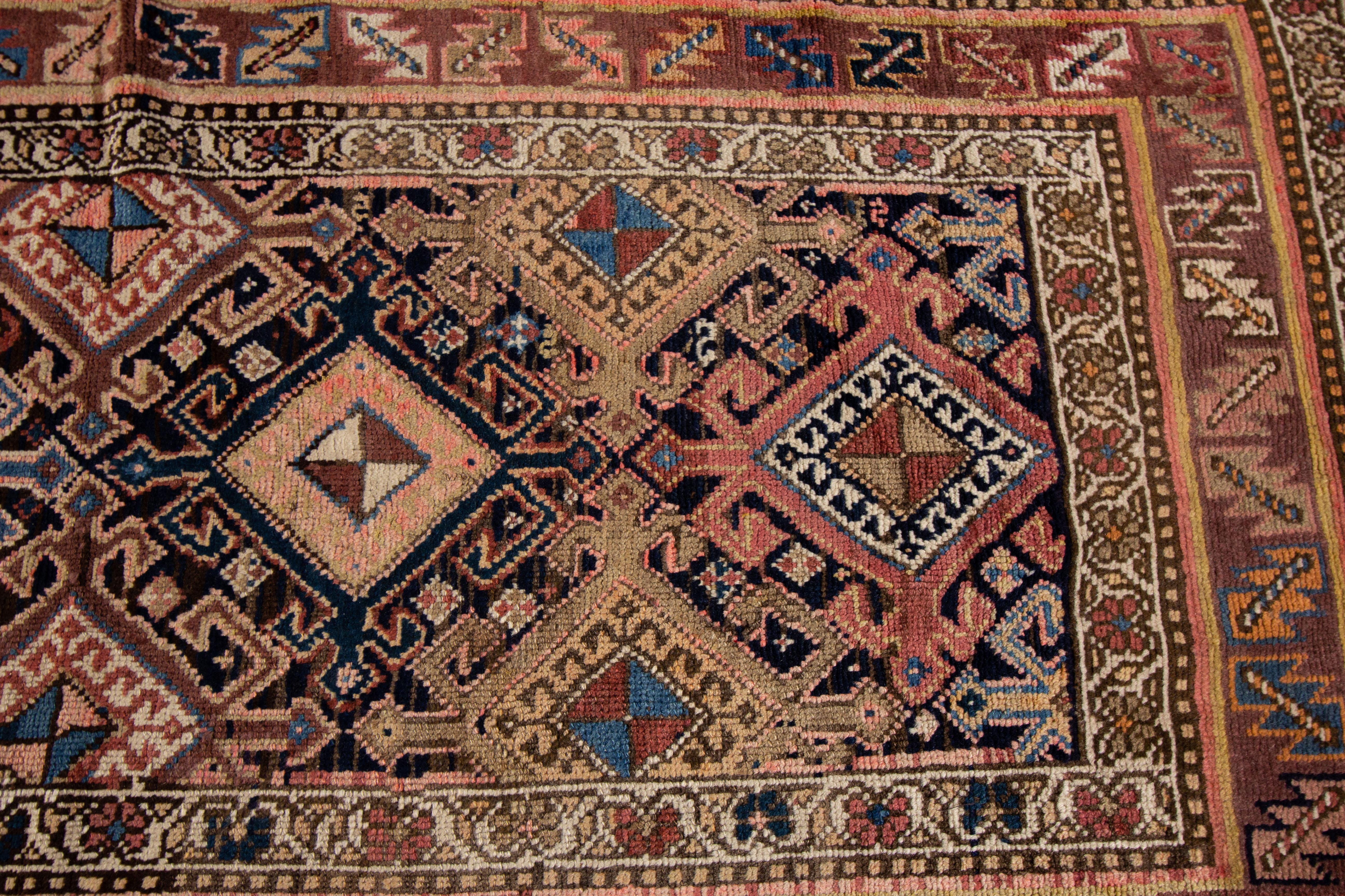 Wool 20th Century Antique Persian Kourd For Sale