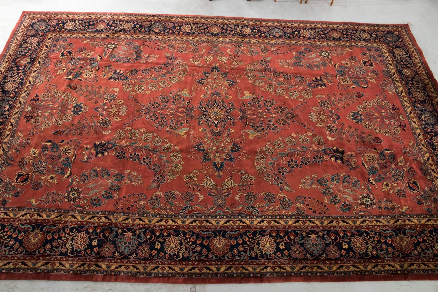 20th Century Antique Caucasian Rug 12