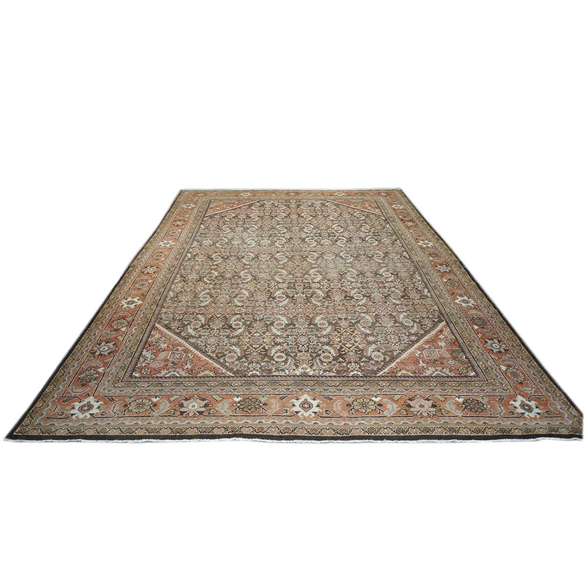 Ashly fine rugs presents a 20th century Antique Persian Sultanabad 10'5