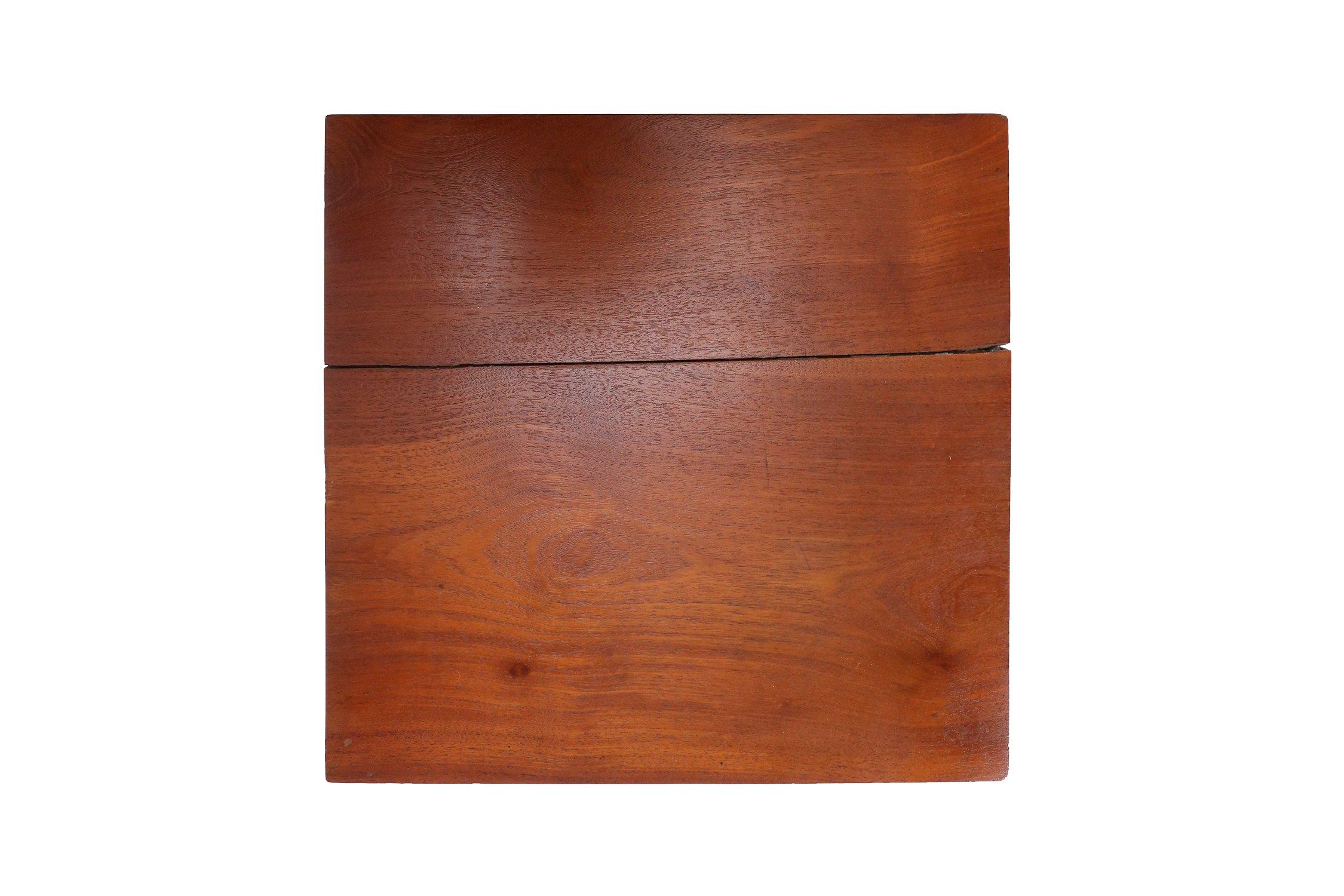 Siglo XX Consola o pedestal de latón y madera de estilo antiguo siglo XX en venta