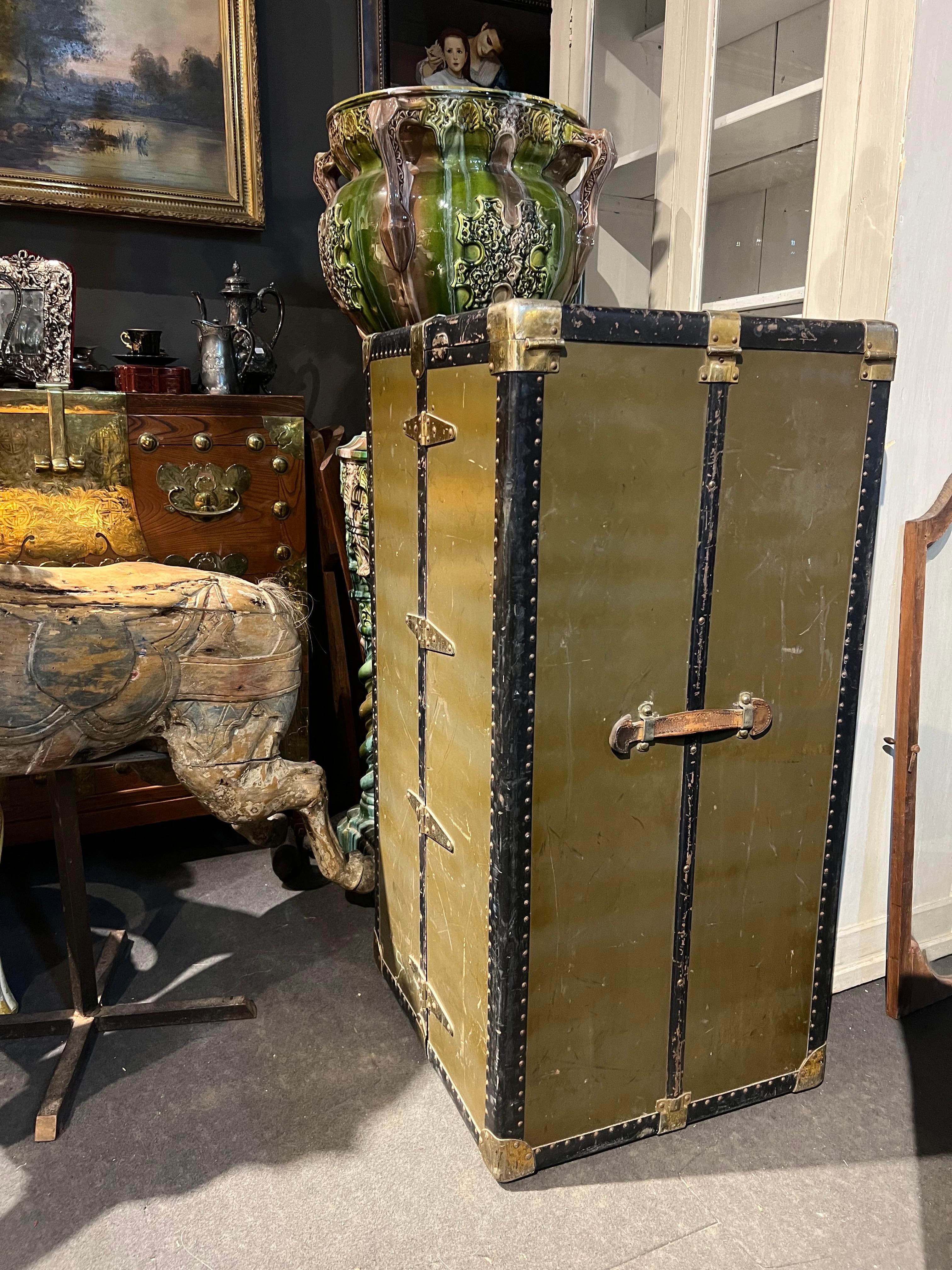 antique wardrobe trunk