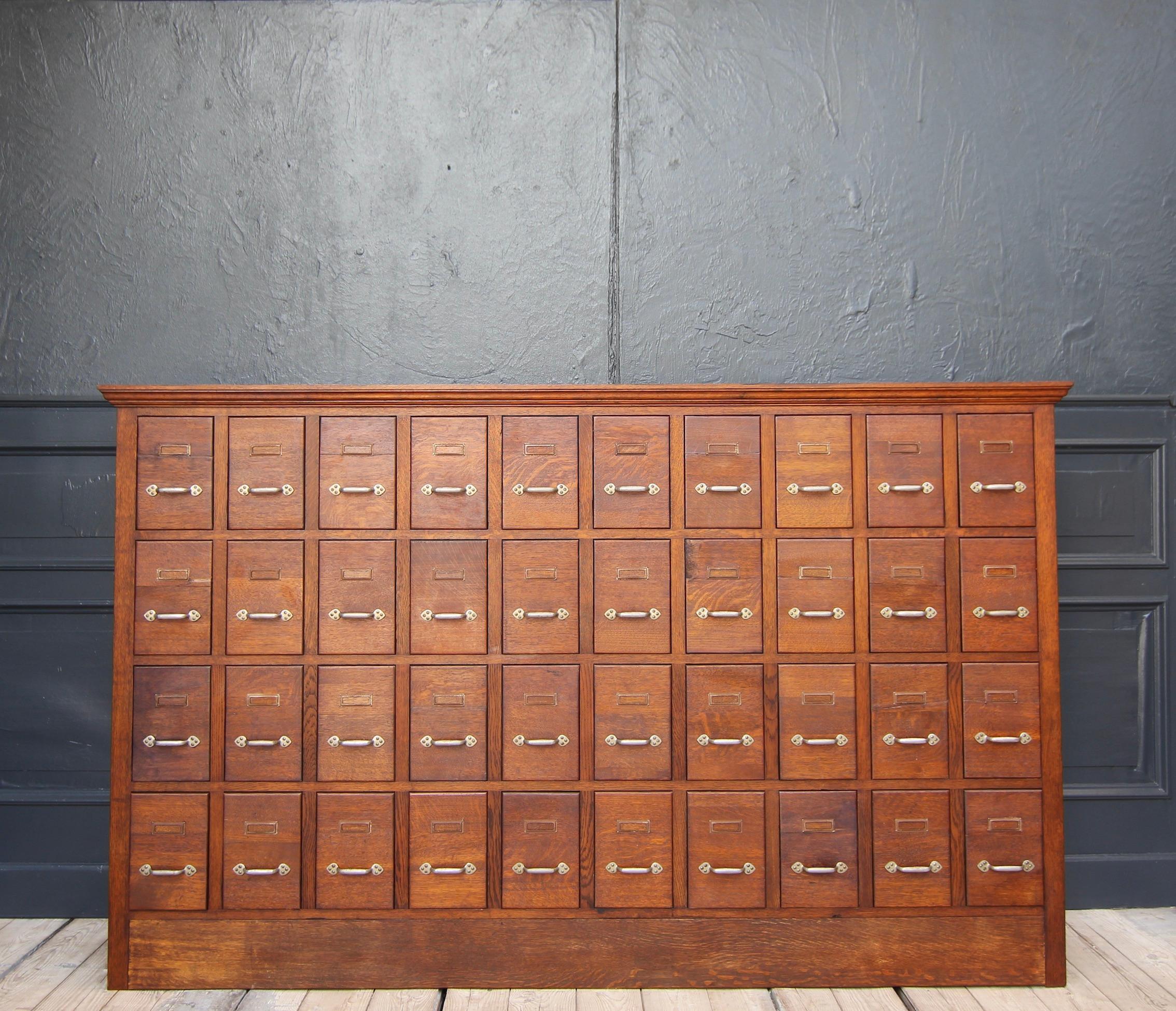 Industrial 20th Century Apothecary Cabinet