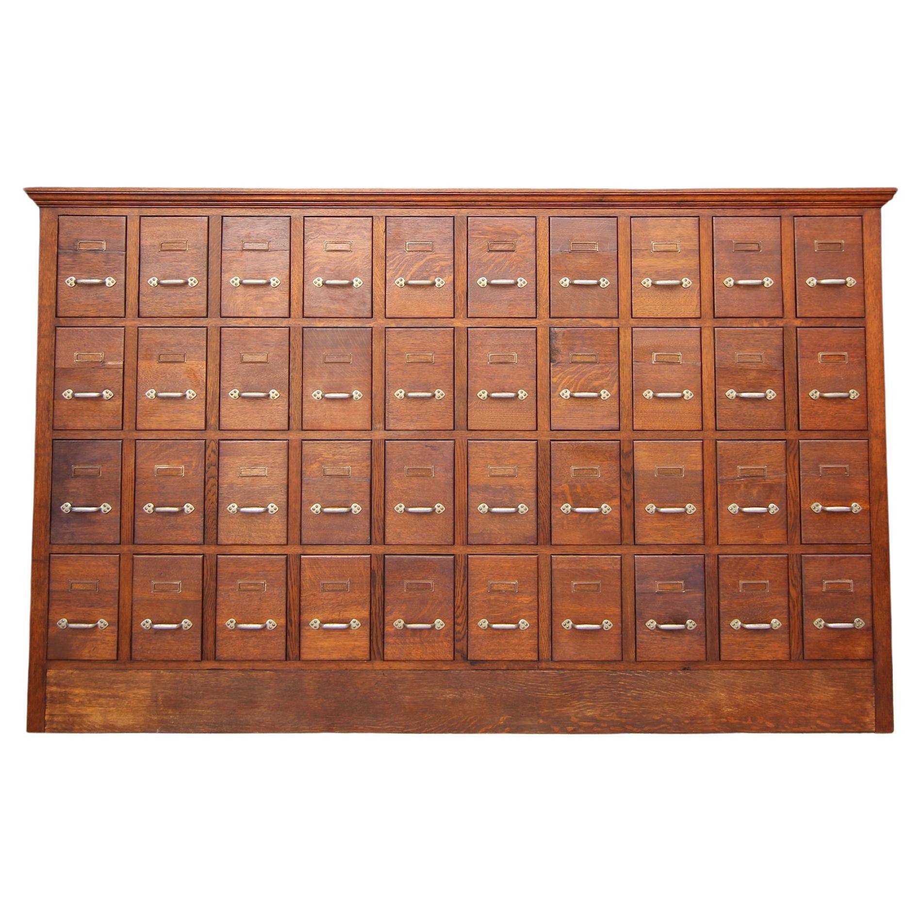 20th Century Apothecary Cabinet