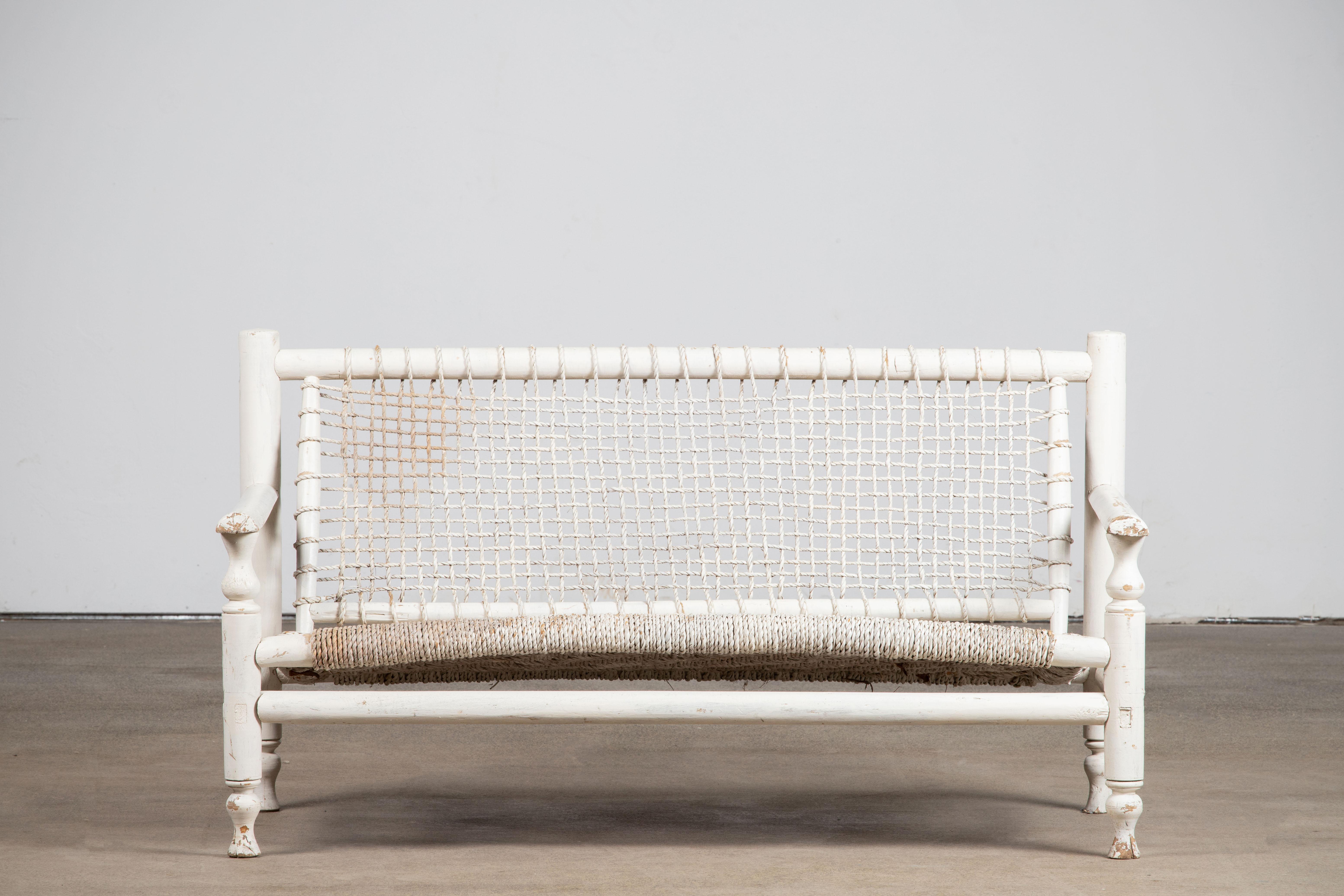 Sessel-Sofa des 20. Jahrhunderts, Audoux Minet Edition Vibo, 1950 im Angebot 7