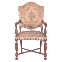 20th Century Armchair with Back and Upholstered Seats