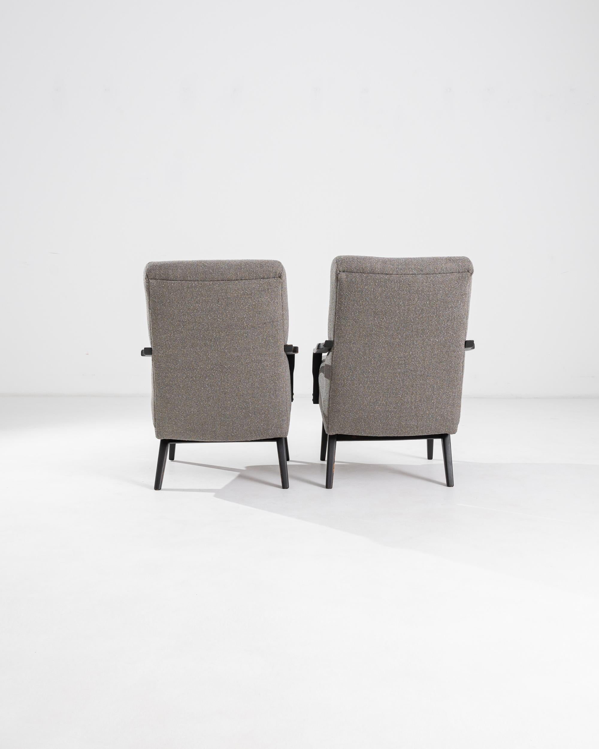 Mid-20th Century 20th Century Armchairs by J. Smidek, a Pair For Sale