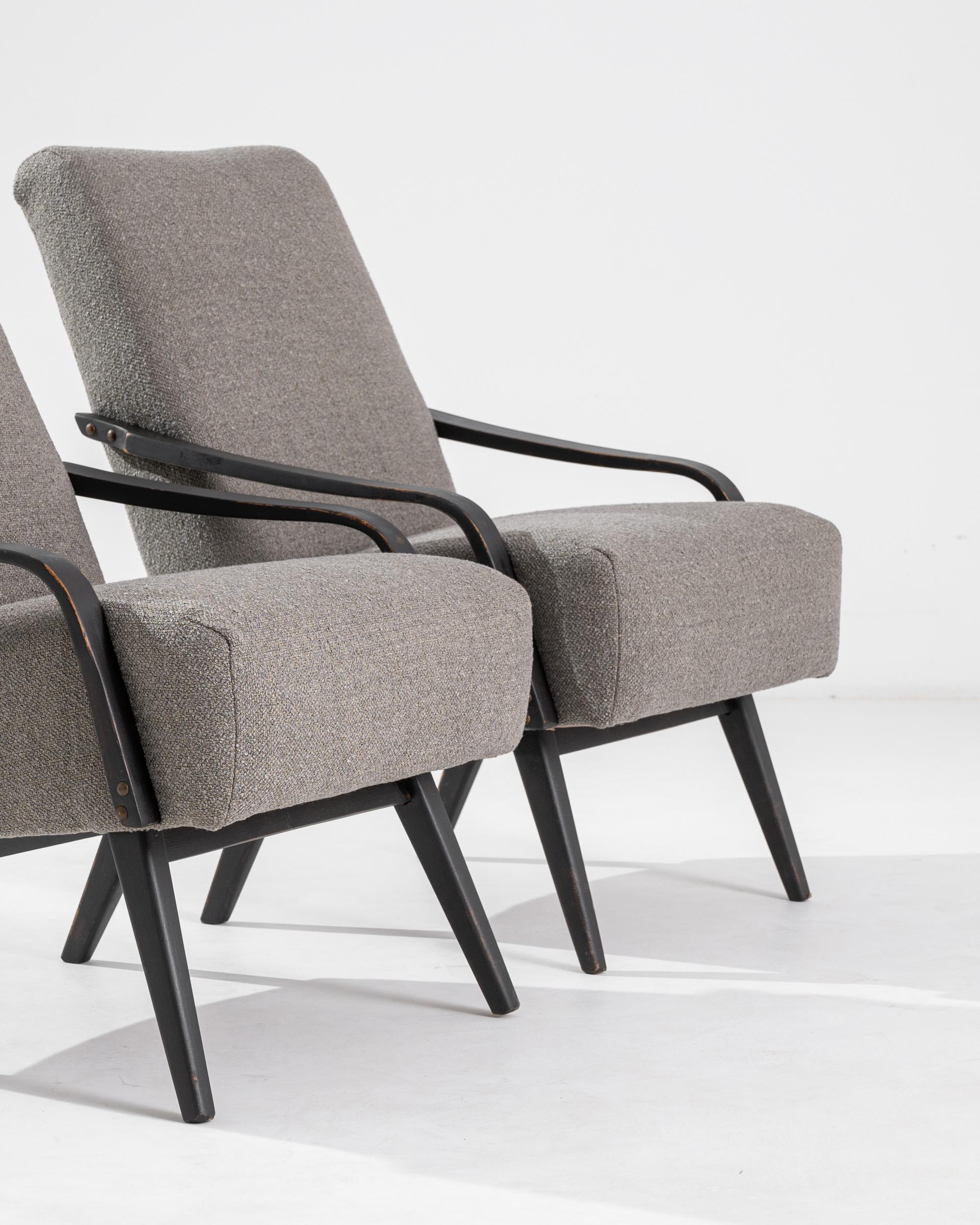 20th Century Armchairs by J. Smidek, a Pair For Sale 1