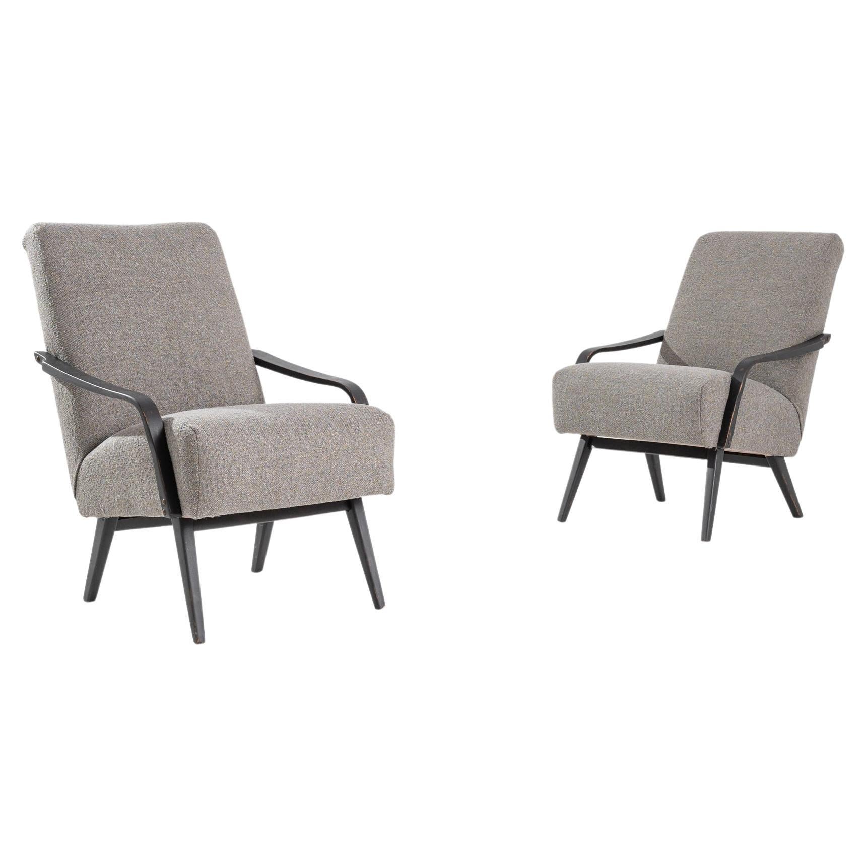20th Century Armchairs by J. Smidek, a Pair For Sale