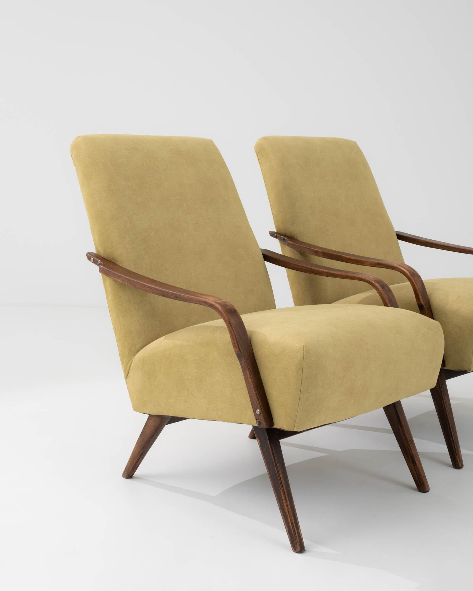 20th Century Armchairs by TON, a Pair 3