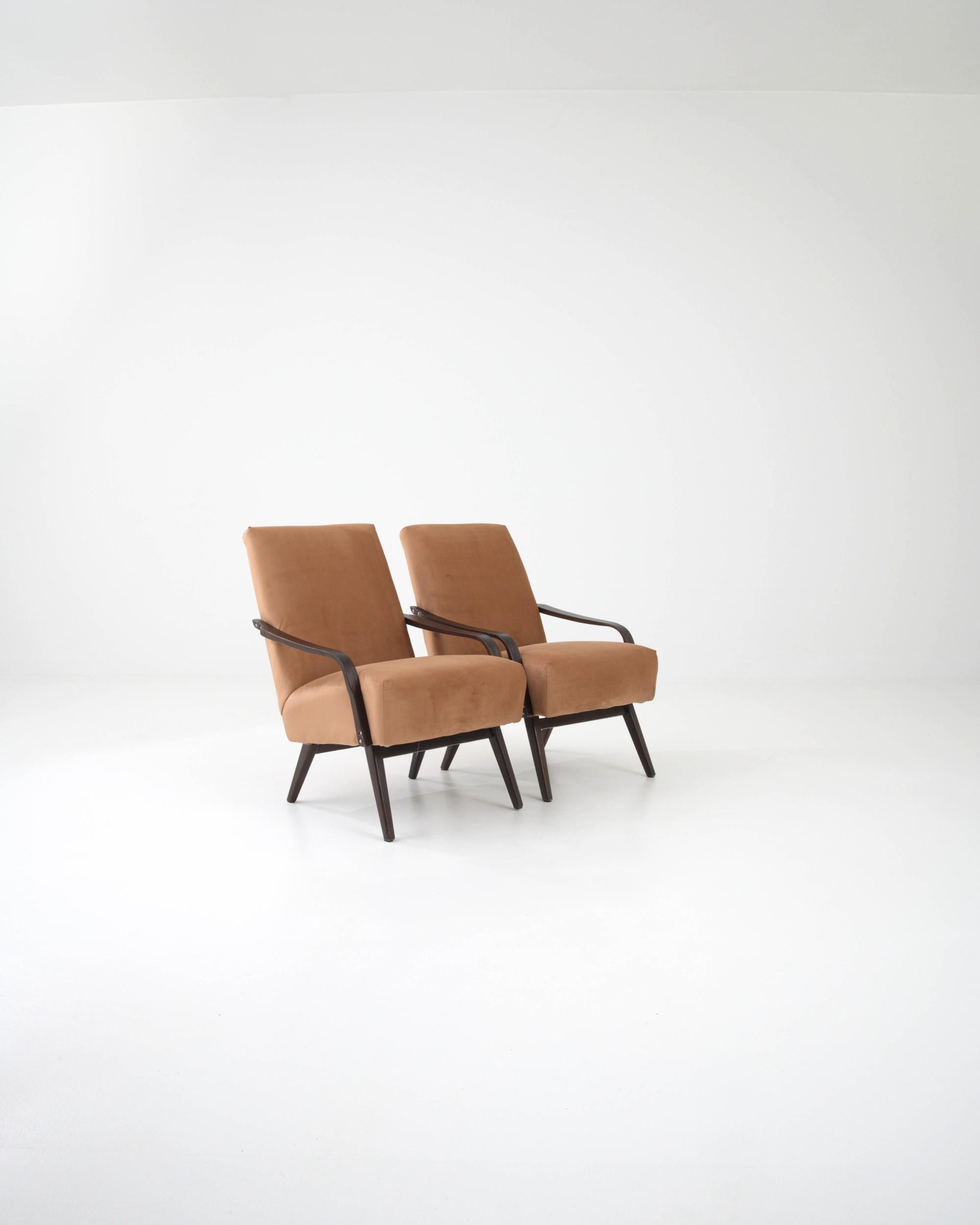 20th Century Armchairs by TON, a Pair 3