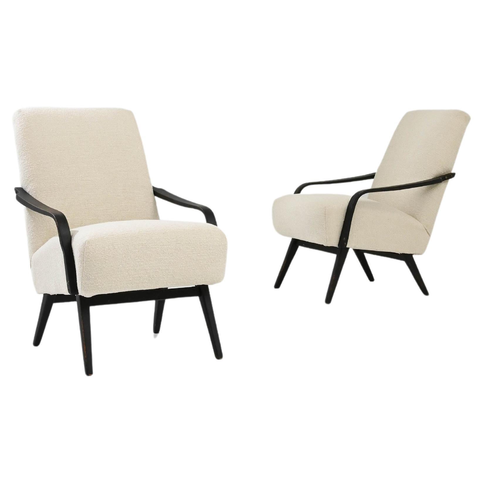20th Century Armchairs by TON, a Pair