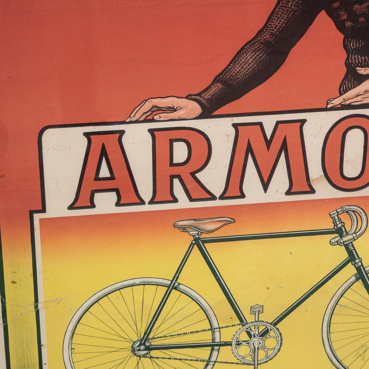 20th Century Armor Bicycles Poster of Eugene Christophe, c.1912 For Sale 5