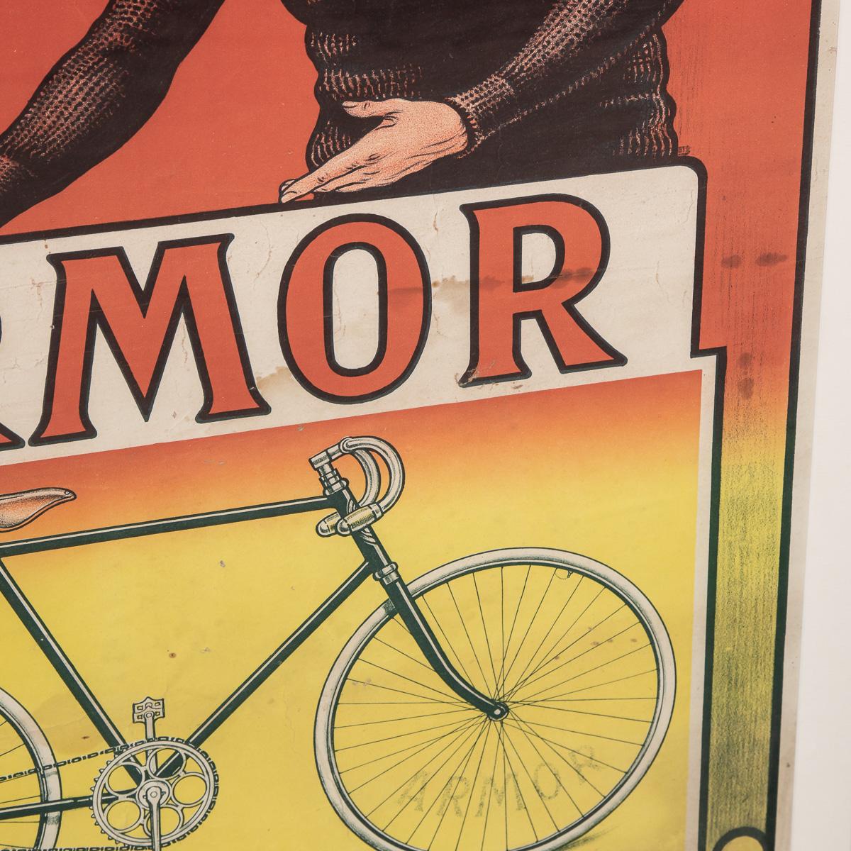 20th Century Armor Bicycles Poster of Eugene Christophe, c.1912 For Sale 4