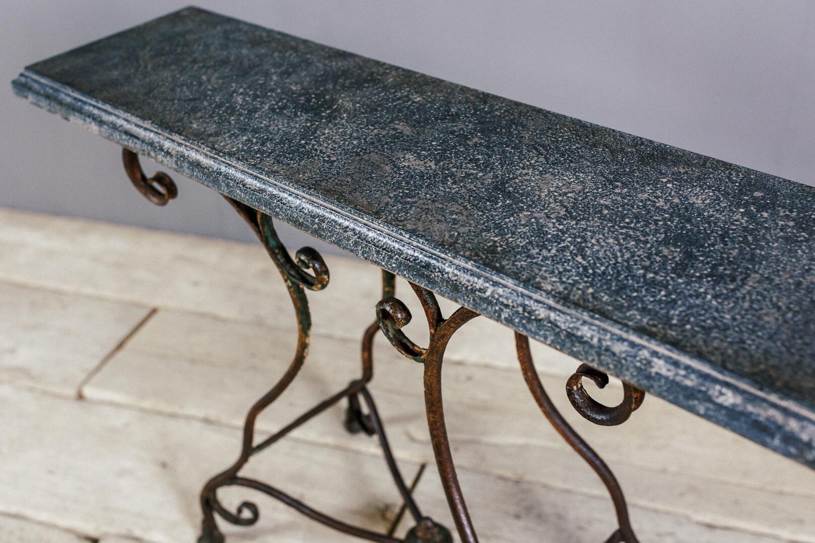 20th Century Arras Hoof Foot Console Table 5