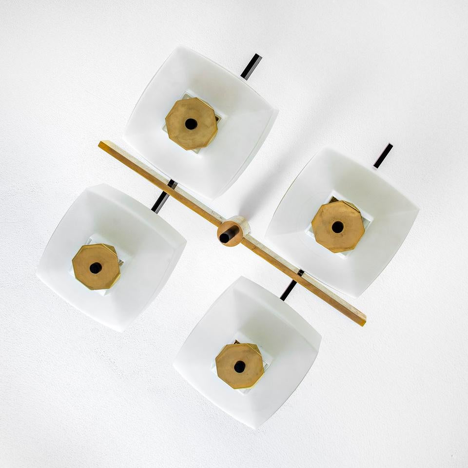 Italian 20th Century, Arredoluce Pair of Ceiling Light 1960 For Sale