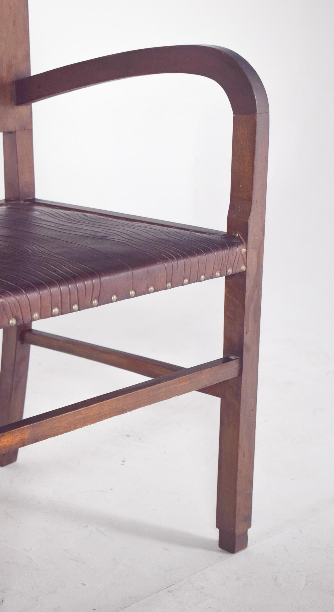 Début du 20ème siècle Fauteuil Art Déco du 20ème siècle en vente