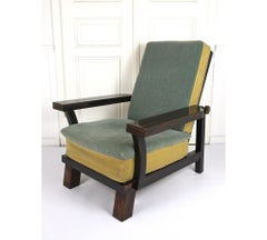 20th Century Art Deco Armchair - Sitzmaschine - by Fritz Gross, AT circa 1935