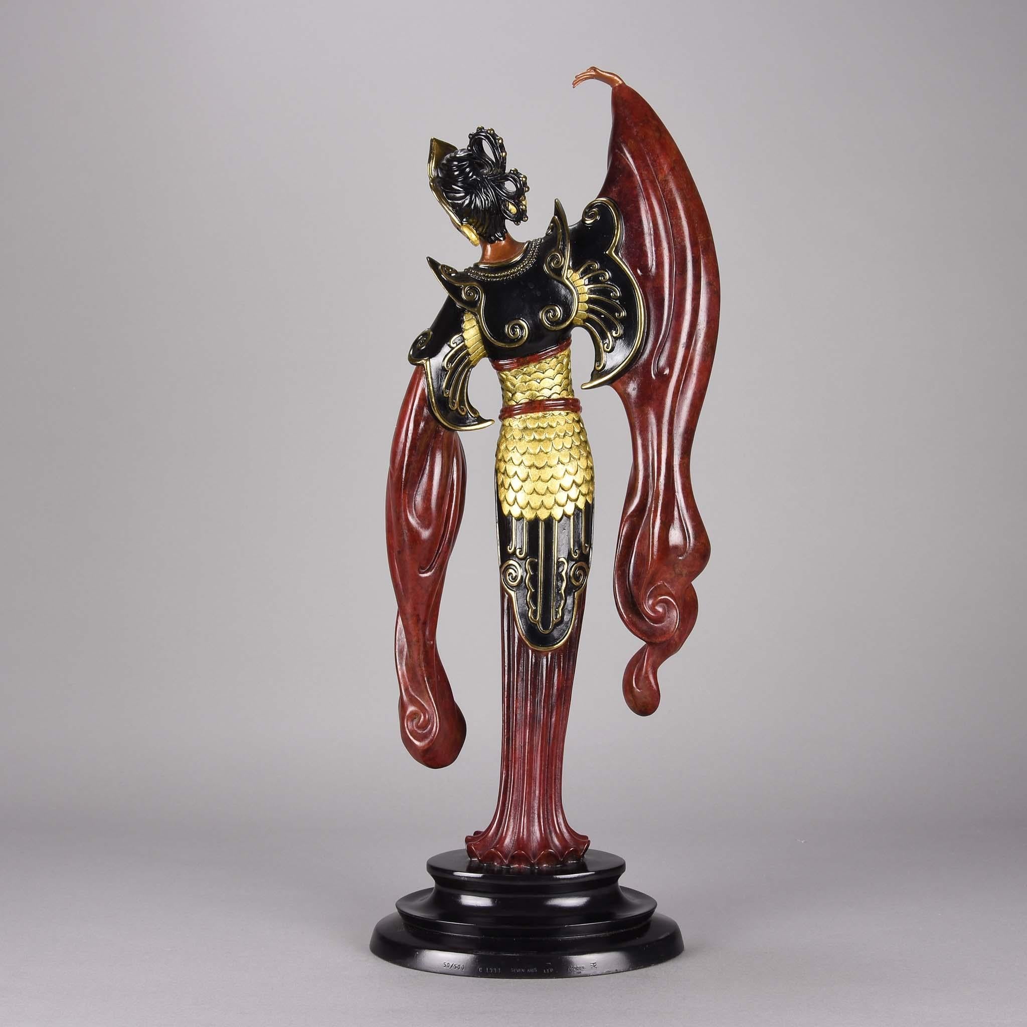Bronzo Art Deco del XX secolo intitolato 