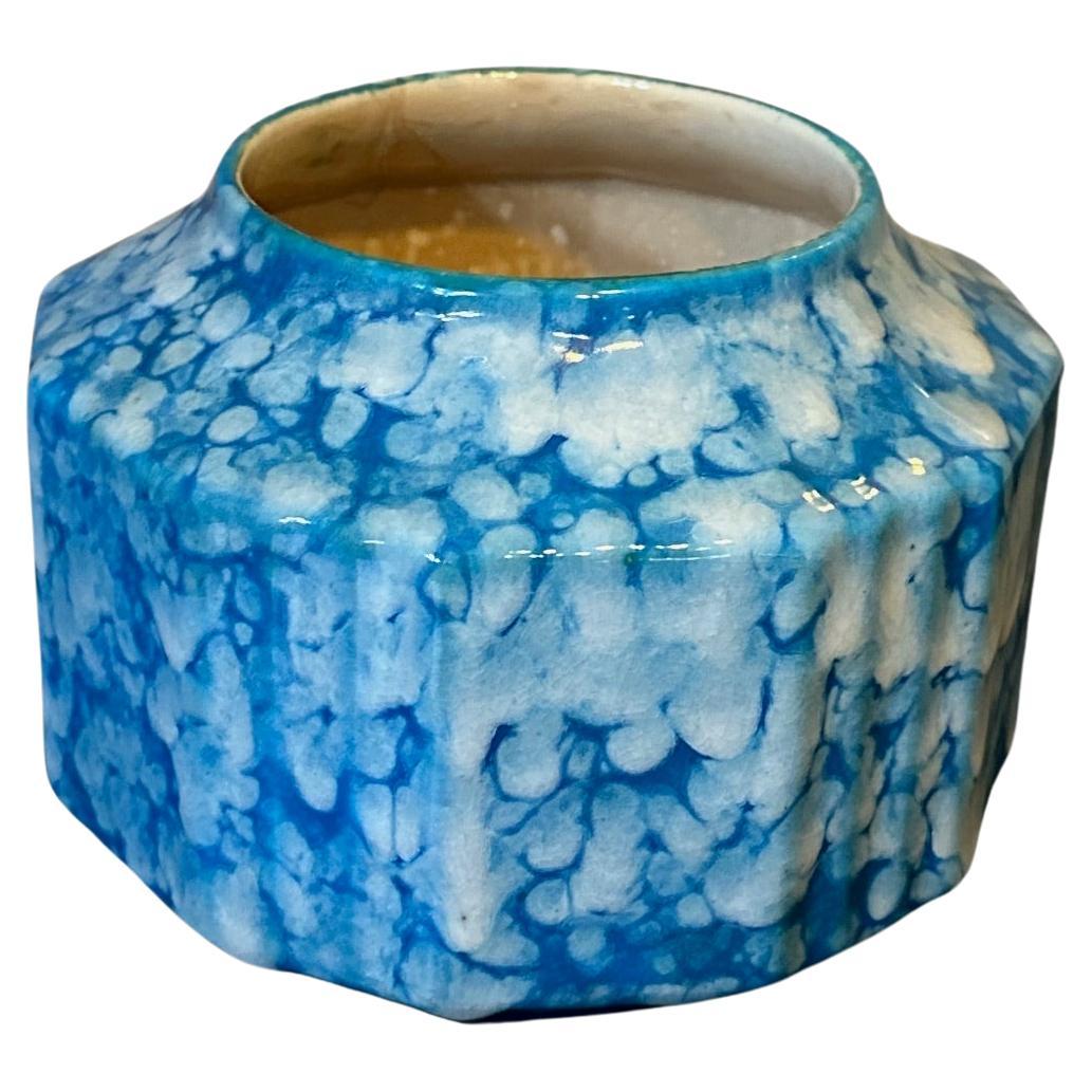 Boch Freres-Vase aus Steingut im Art déco-Stil des 20. Jahrhunderts, 1930er Jahre im Angebot