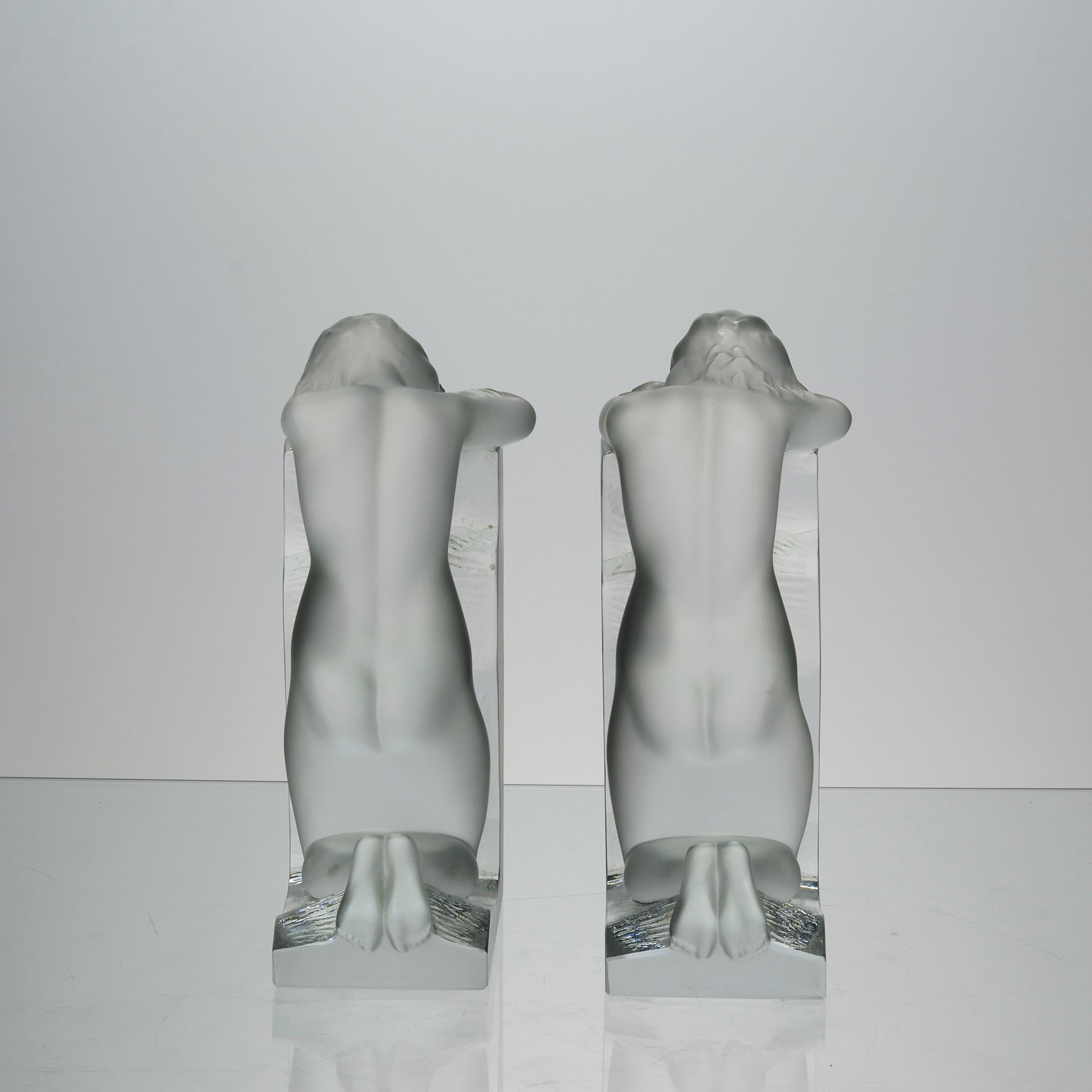 20th Century Art Deco Frosted Glass 