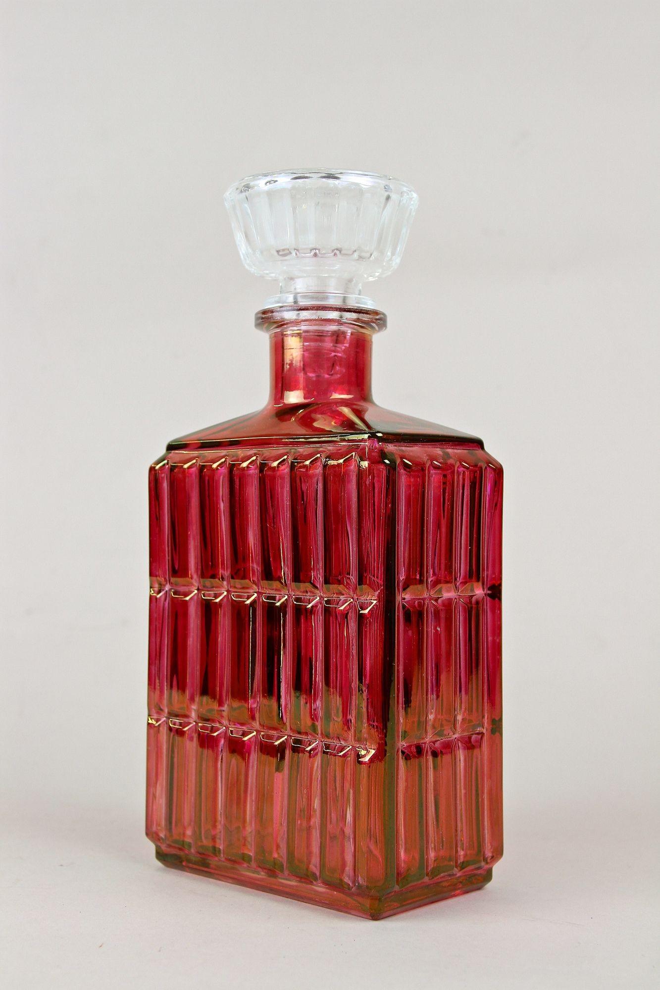 art deco liquor bottles