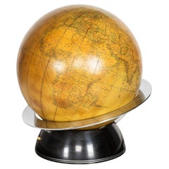 Lampe globe Art Déco en verre du 20ème siècle, vers 1930