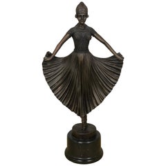 20th Century Art Deco Sculpture Representing a Dancer