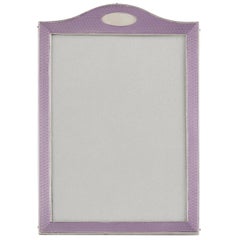 Antique 20th Century Art Deco Silver and Guilloche Enamel Photo Frame, Birmingham, 1927