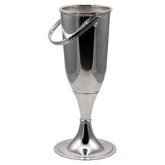 20th Century Art Deco Silver Plated Wine Cooler & Stand, c.1930