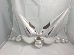 20th Century Art Deco Silver Wine Cooler by Luigi Diani Milan, Italy, 1930s