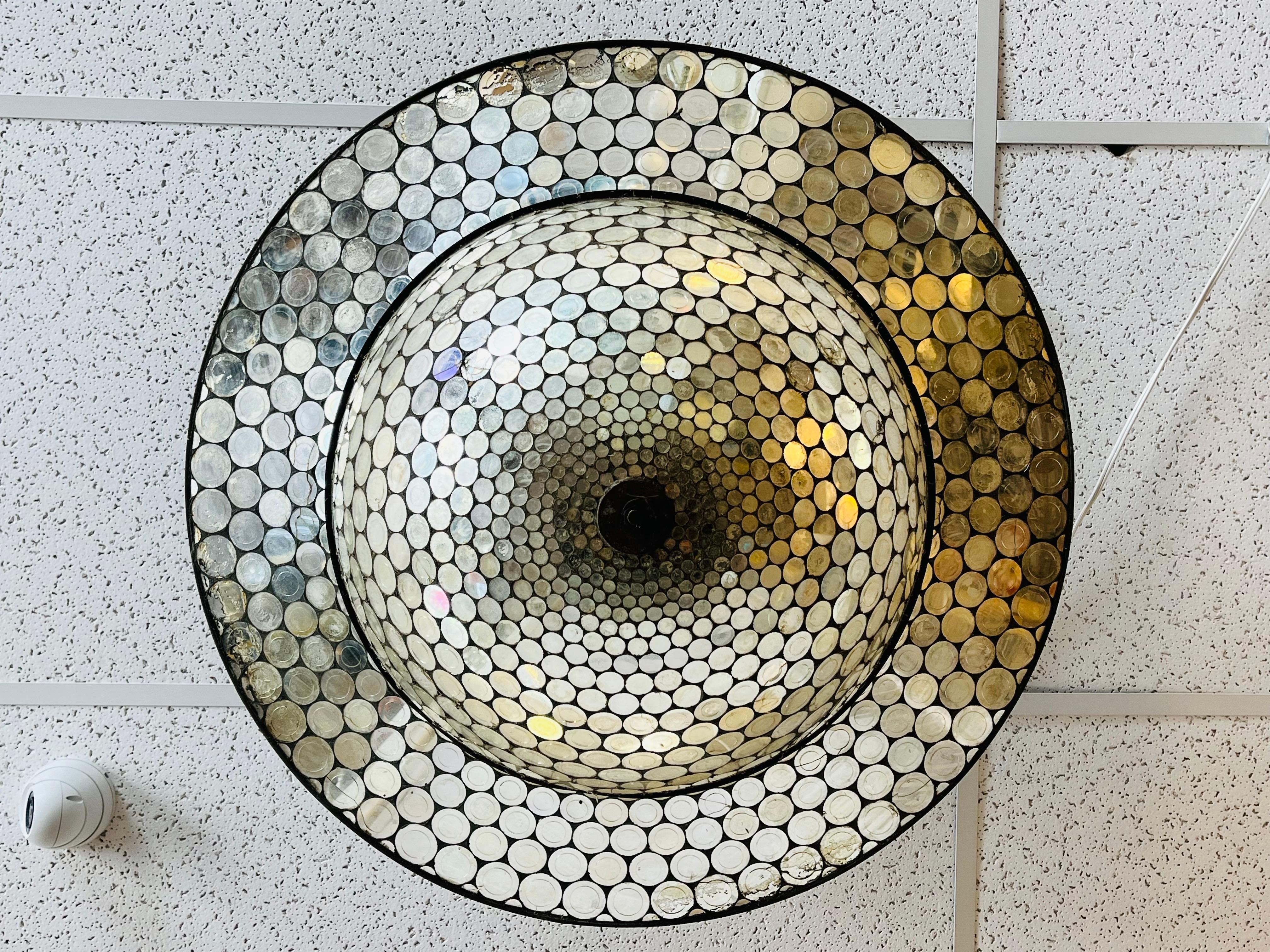 20th Century Art Deco Style Ballroom Roller Rink or Disco Ball or Bell Motorized 7