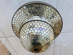 20th Century Art Deco Style Ballroom Roller Rink or Disco Ball or Bell Motorized