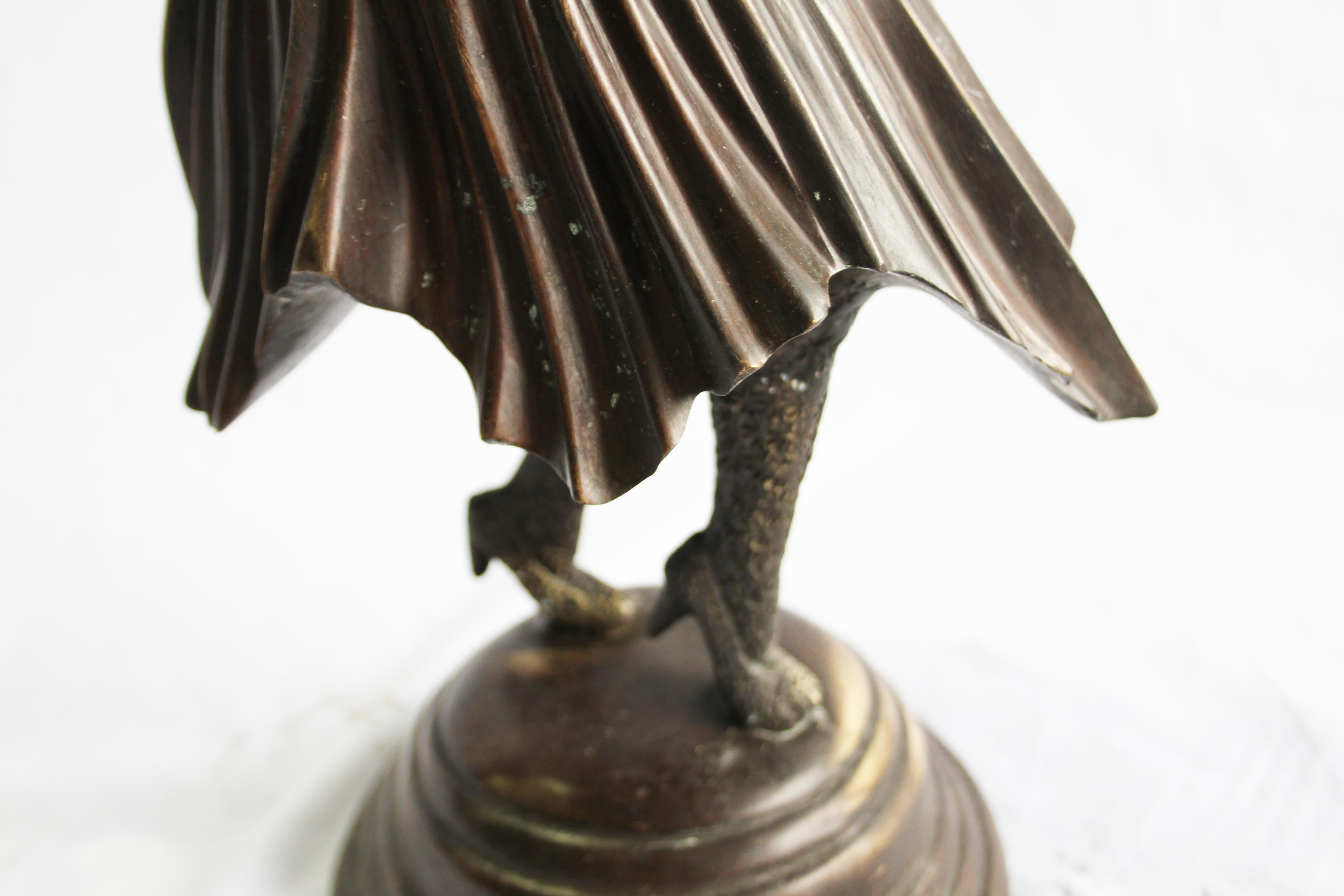 French 20th Century Art Deco Style Bronze Figure, Demétre Haralamb Chiparus For Sale