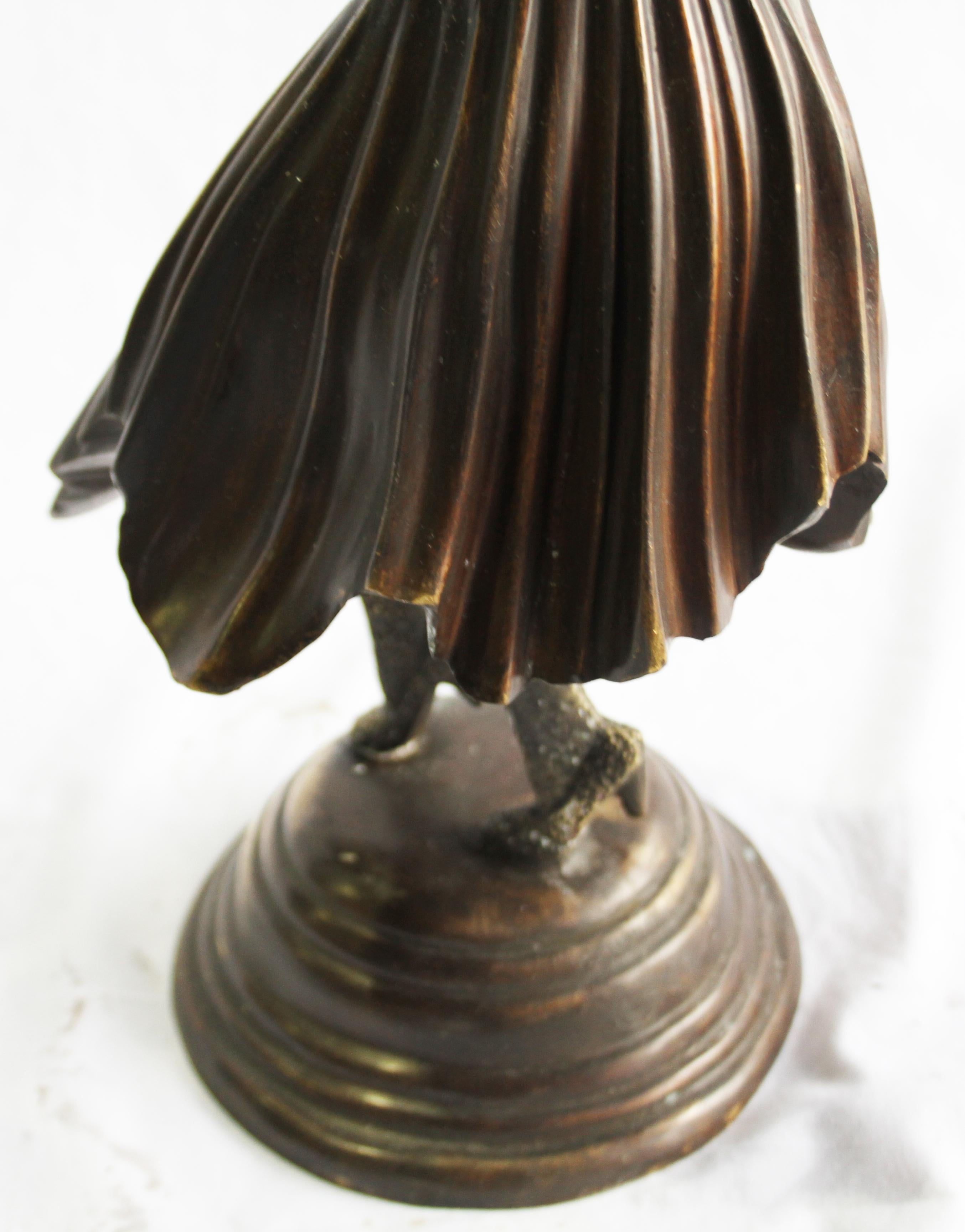 20th Century Art Deco Style Bronze Figure, Demétre Haralamb Chiparus In Good Condition For Sale In London, GB