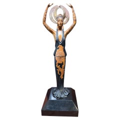 20th Century Art Deco Style Bronze Sculpture “The Triumph”