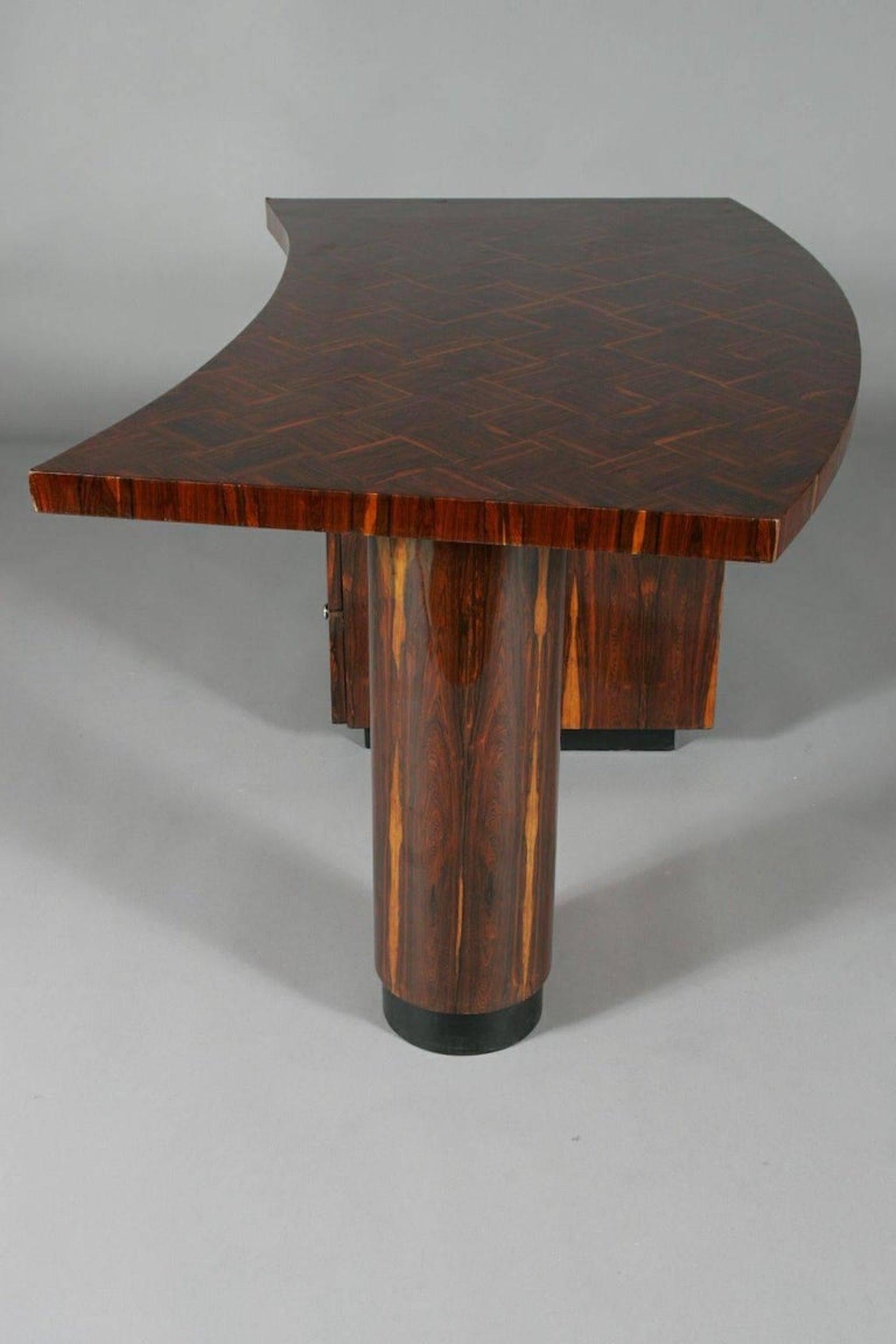Table à écrire française du 20e siècle de style Art déco Bon état - En vente à Berlin, DE