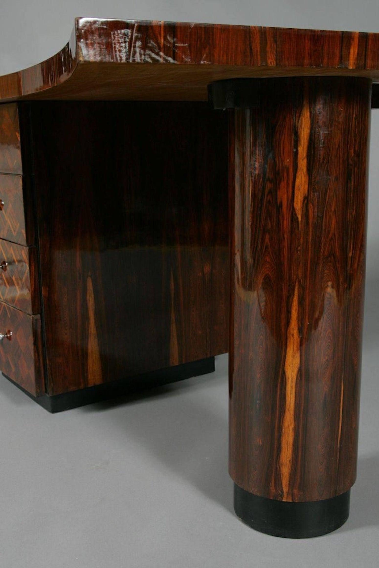 Table à écrire française du 20e siècle de style Art déco en vente 2