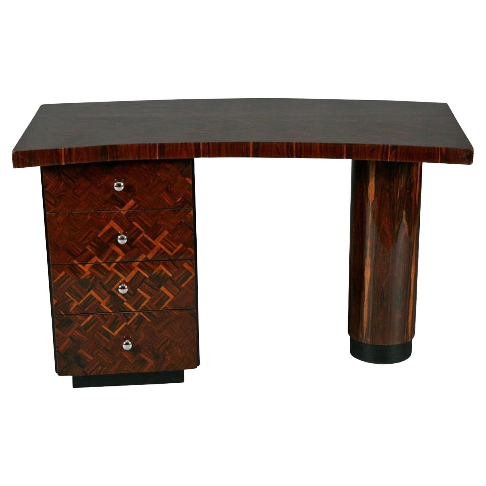 20th Century Art Deco Style French Writing Table