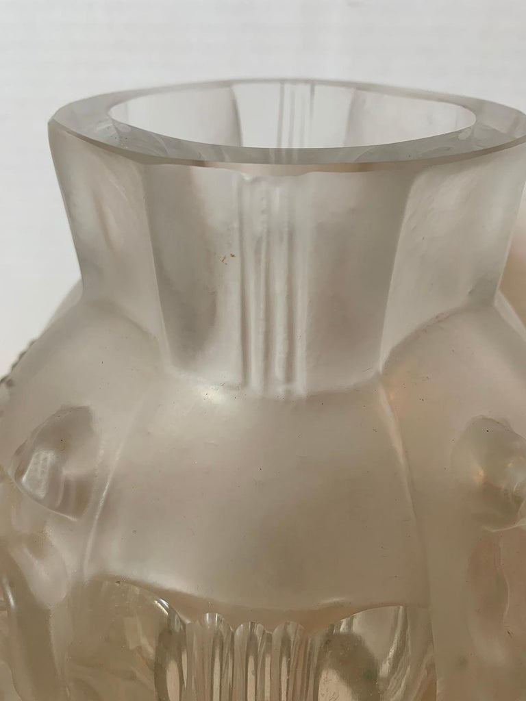 20th Century Art Deco Style Glass Vase For Sale at 1stDibs art deco