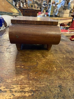 Joyero Italiano de Madera Art Decó del Siglo XX